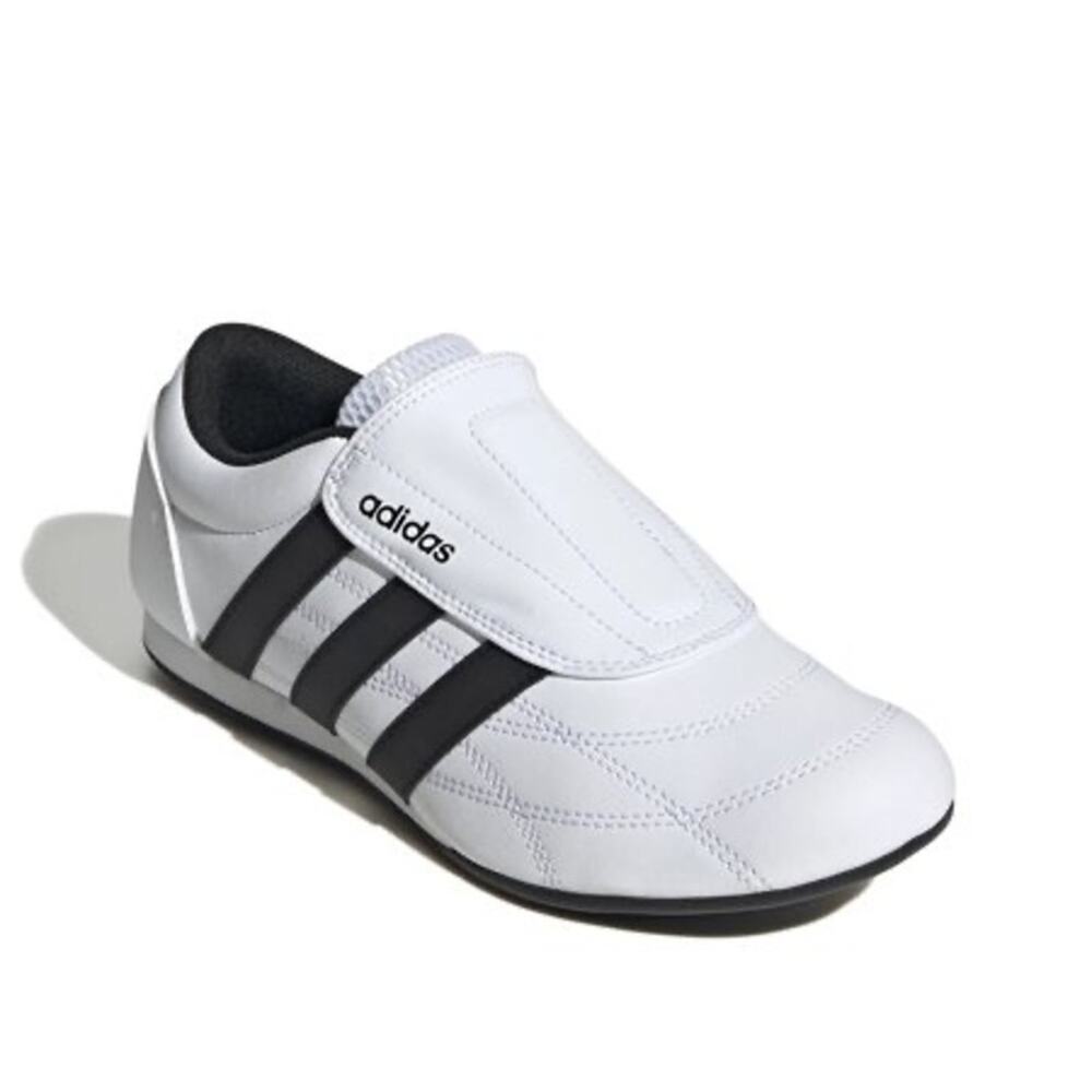 New in Box Adidas Black White Tekwen Slip On Sneaker Sz 7 Women’s - Picture 12 of 12